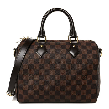 Louis Vuitton Damier Ebene Speedy Bandouliere 25 1 of 14