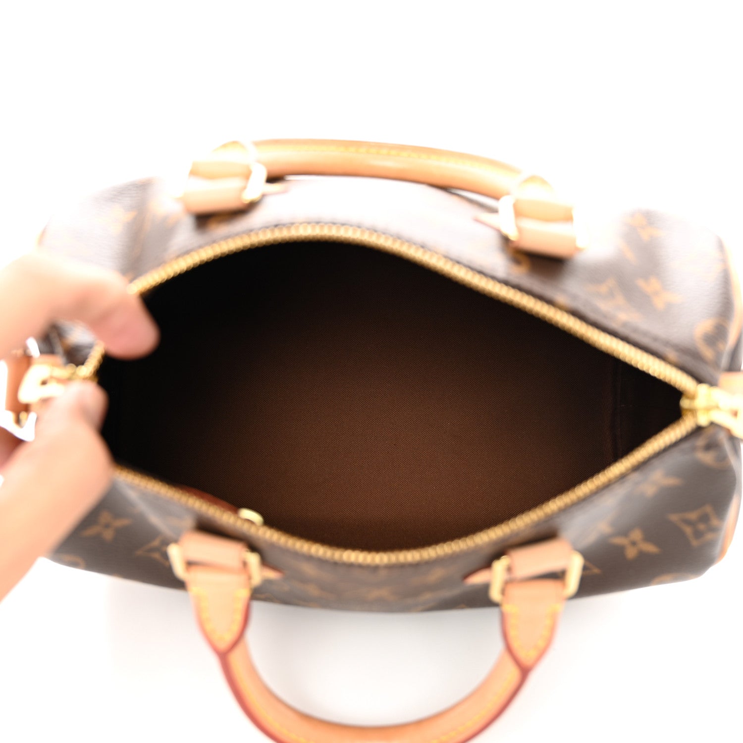 Louis Vuitton Monogram Speedy Bandouliere 25 6 of 10