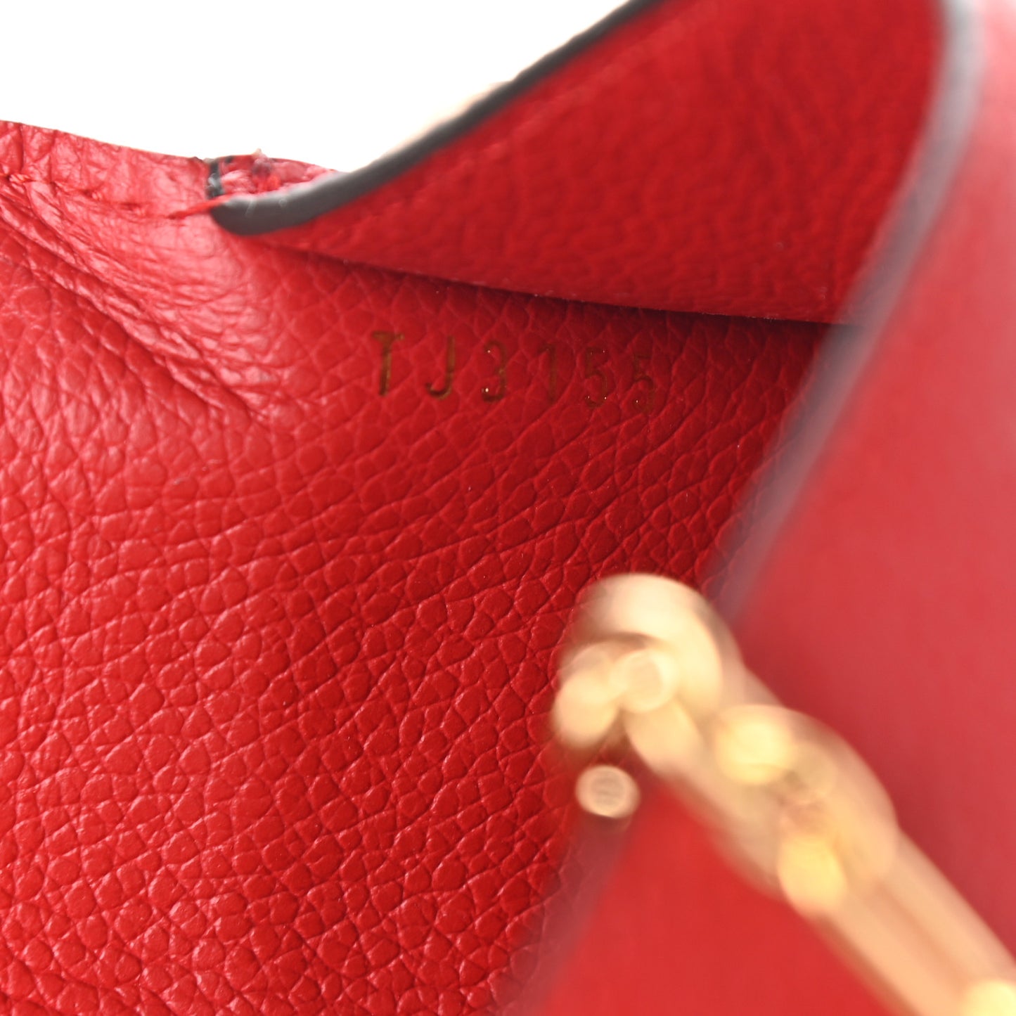 Empreinte Key Pouch Cherry
