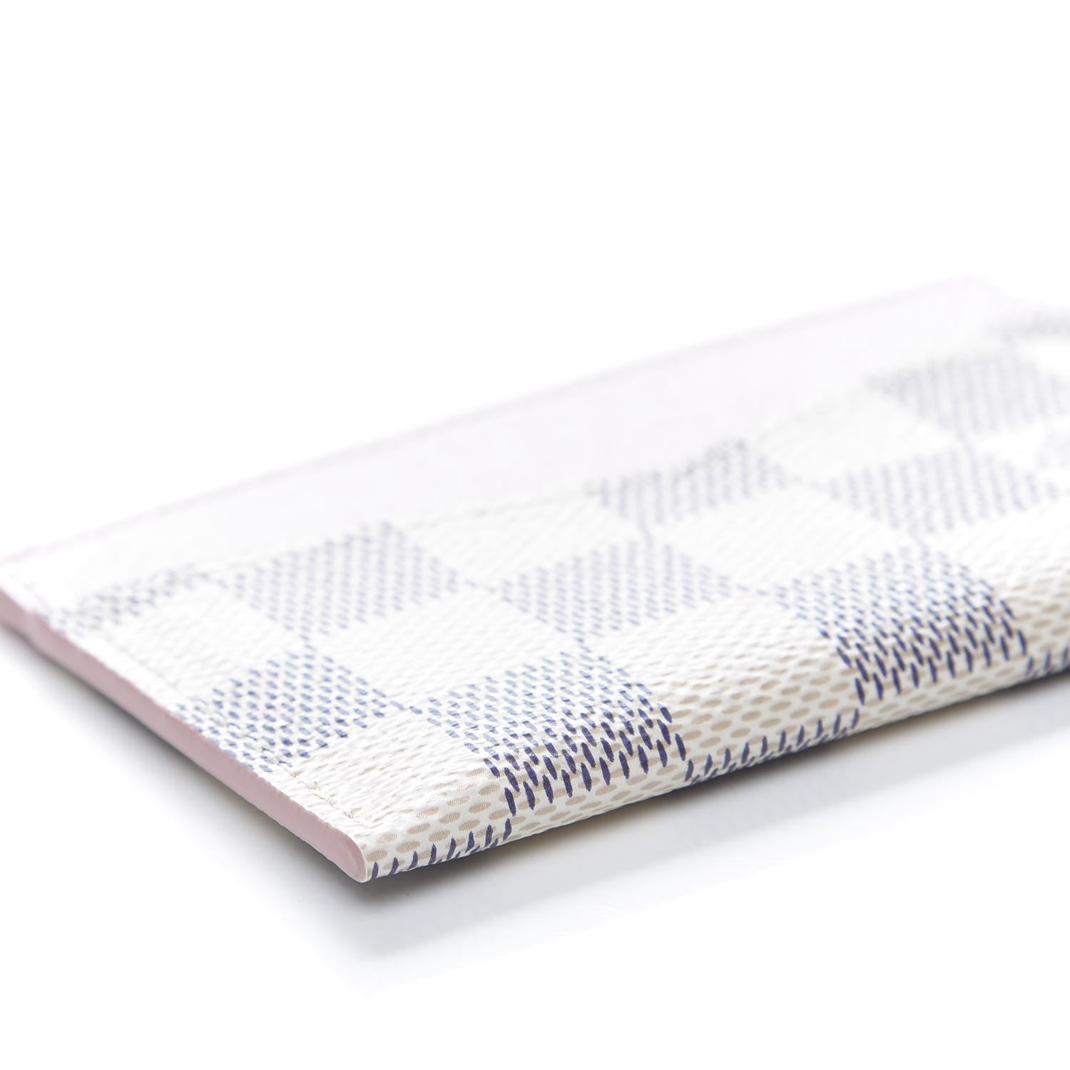 Louis Vuitton Damier Azur Daily Card Holder Rose Ballerine 7 of 9