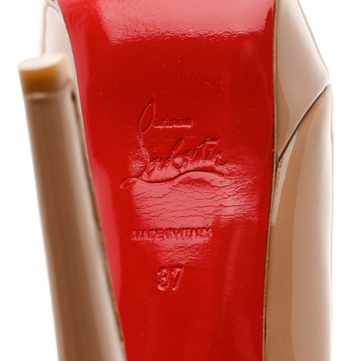 Patent Bianca 140 Pumps 37 Nude
