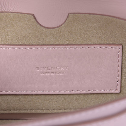 Givenchy Goatskin Quilted Mini Pocket GV3 Convertible Bag Pale Pink 8 of 9