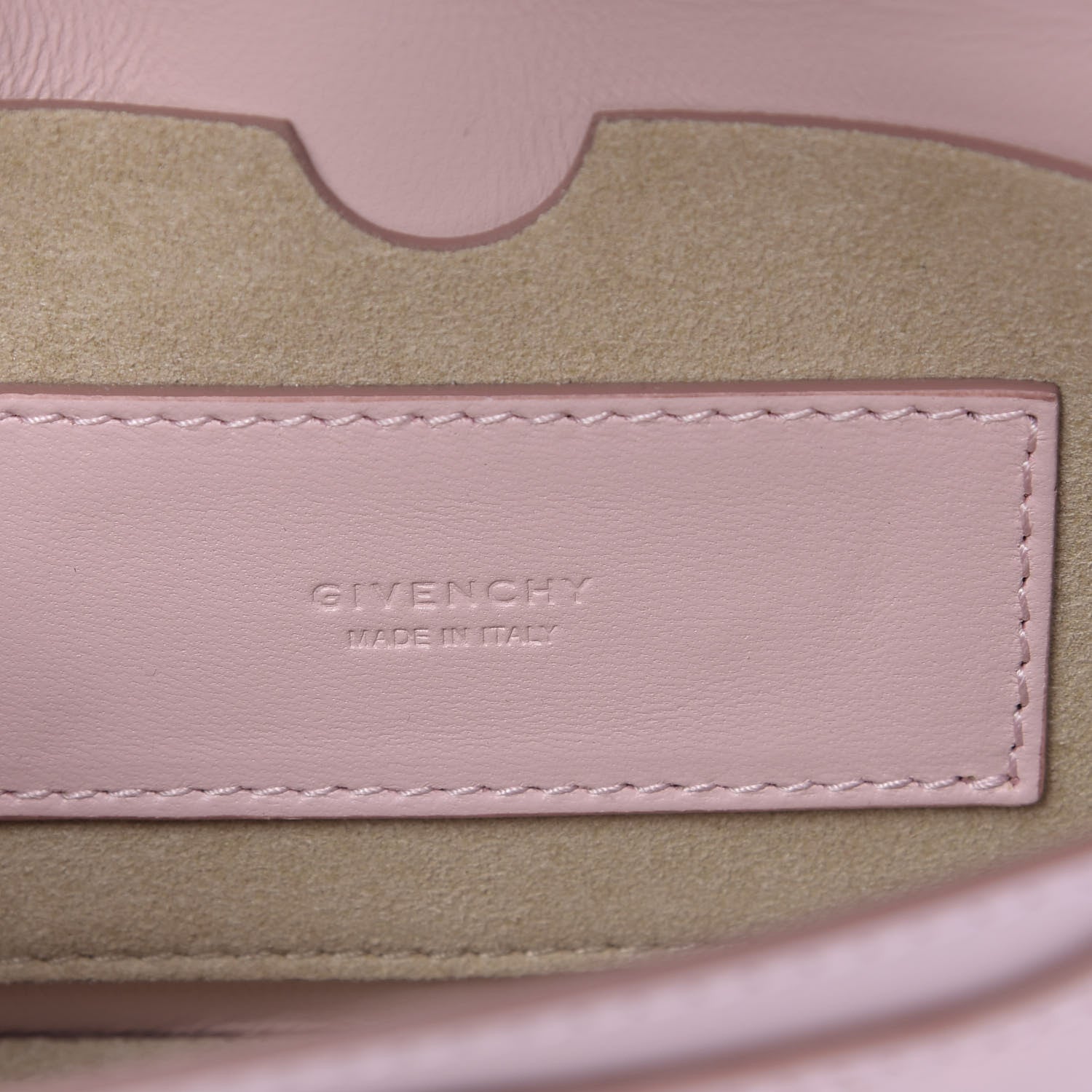 Givenchy Goatskin Quilted Mini Pocket GV3 Convertible Bag Pale Pink 8 of 9