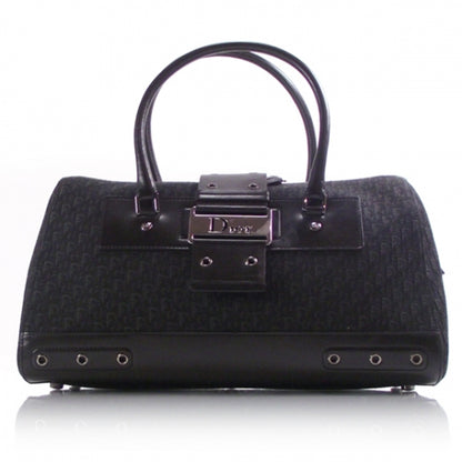 Christian Dior Monogram Bowler Tote Black 1 of 11