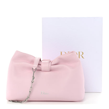 Christian Dior Lambskin Small Bow Bag Rose Songe 11 of 11