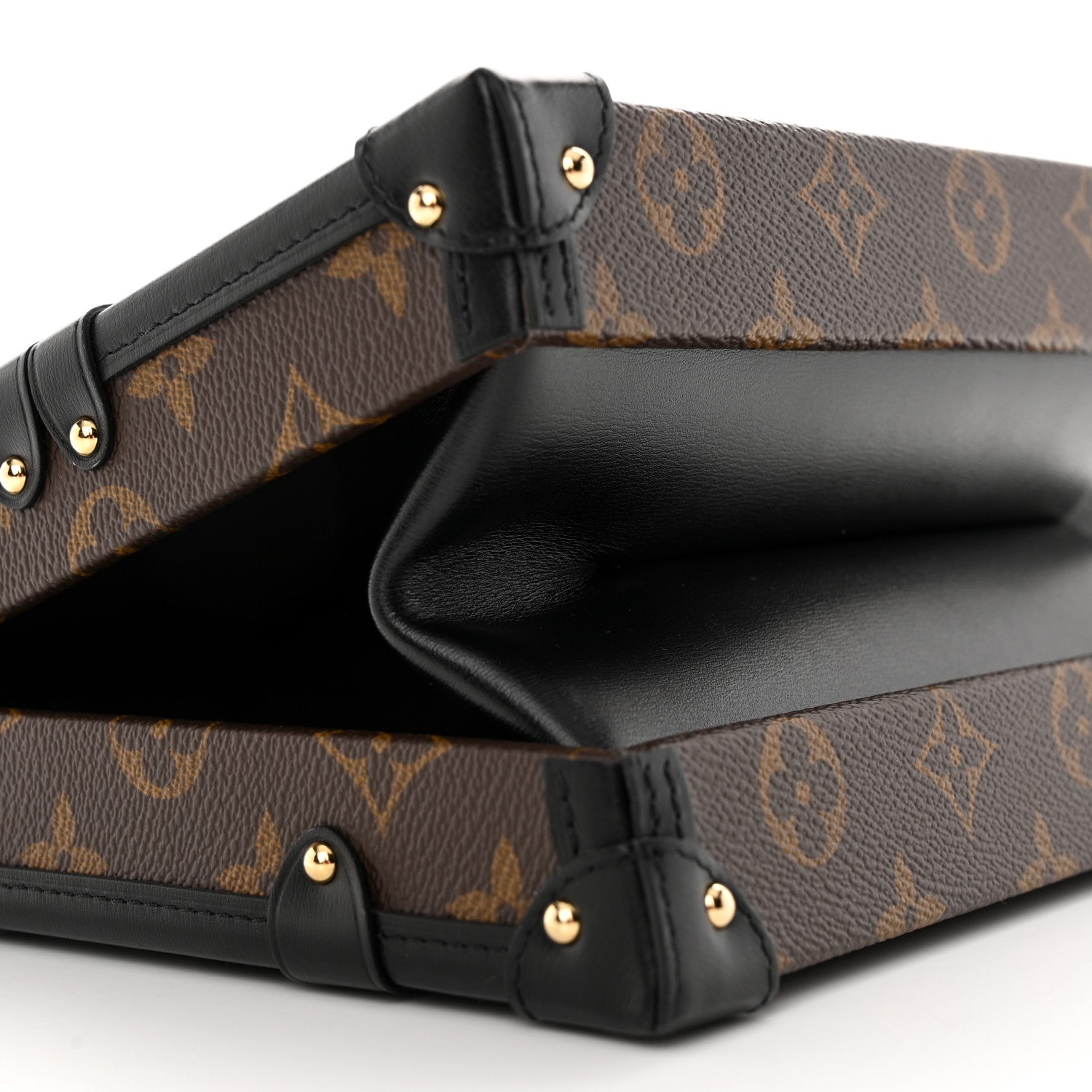 Louis Vuitton Monogram Petite Malle V Black 8 of 10