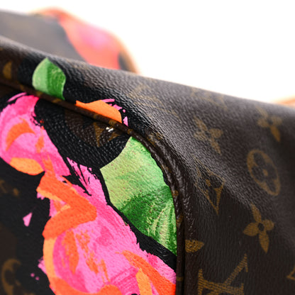 Louis Vuitton Monogram Roses Neverfull MM 10 of 22