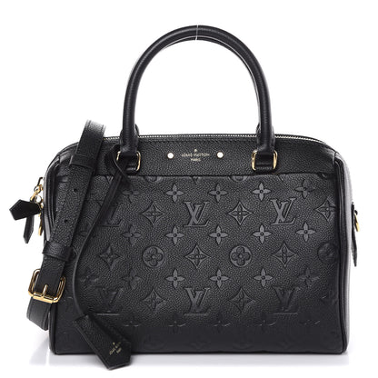 Louis Vuitton Empreinte Speedy Bandouliere 25 NM Black 1 of 8