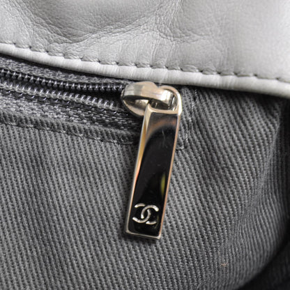 Chanel Lambskin Sharpei Large Bag Light Green Mint 9 of 10