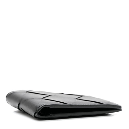 Bottega Veneta Nappa Maxi Intrecciato Bi-Fold Wallet Black 4 of 7