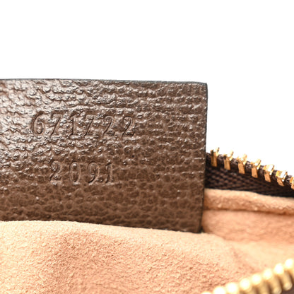 Gucci GG Supreme Monogram Web Ophidia Key Case Beige New Acero 7 of 7