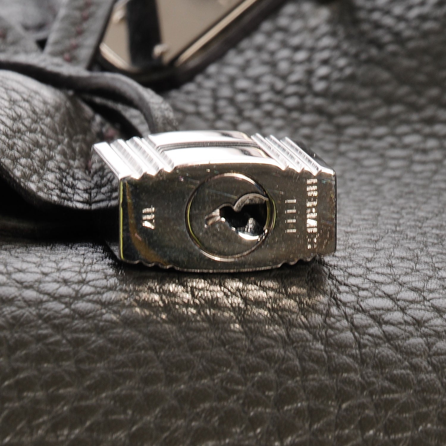 Hermes Taurillon Clemence Birkin 35 Vert de Gris 6 of 17