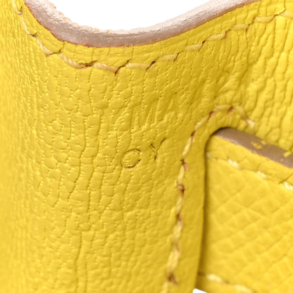 Hermes Epsom Kelly Sellier 28 Lime 7 of 11