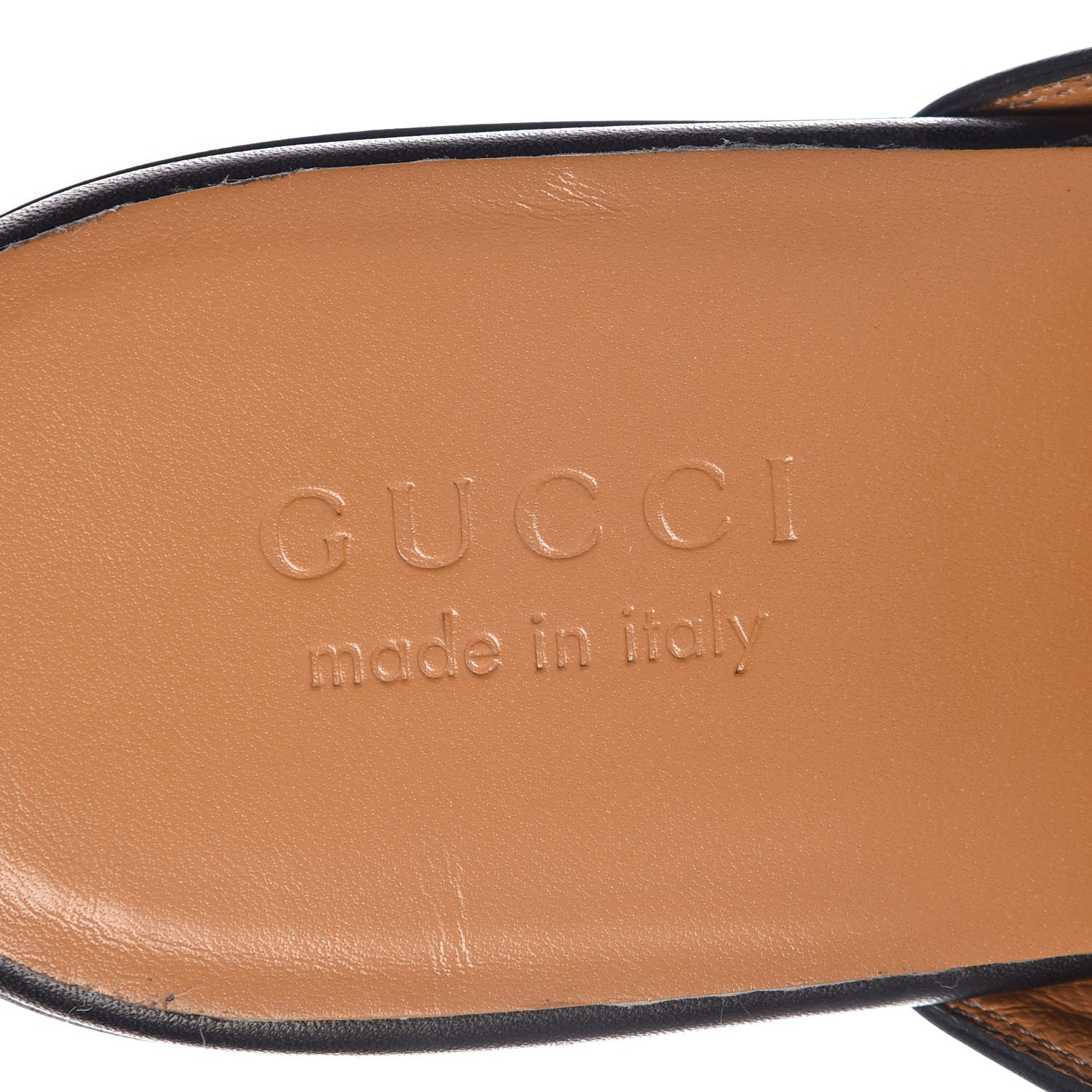 Gucci Calfskin Tiger Embroidered Mens Princetown Slippers 12 Black 6 of 8