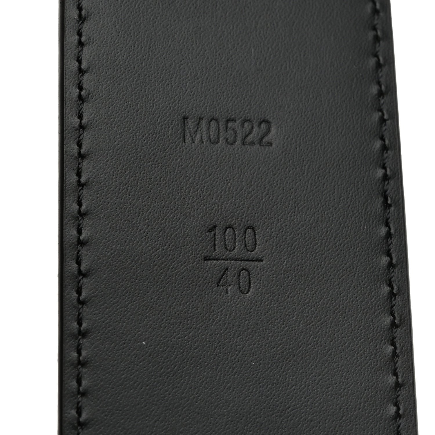 Louis Vuitton Calfskin 40mm LV Spotlight Belt 100 40 Black 5 of 7