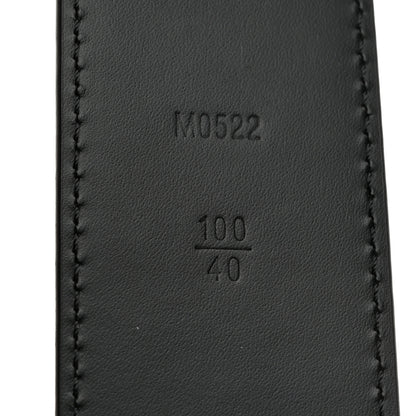 Louis Vuitton Calfskin 40mm LV Spotlight Belt 100 40 Black 5 of 7