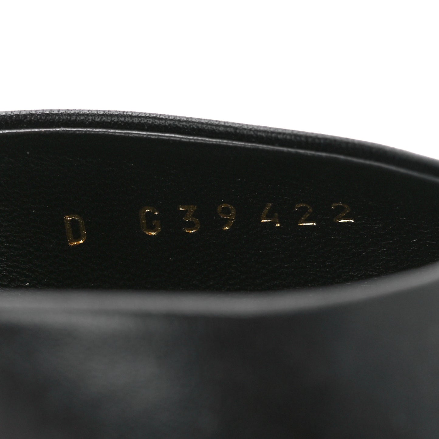 Lambskin Cap Toe Open Wedge 36 Black