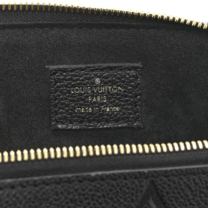 Louis Vuitton Empreinte Monogram Giant Speedy Bandouliere 25 Black 6 of 9