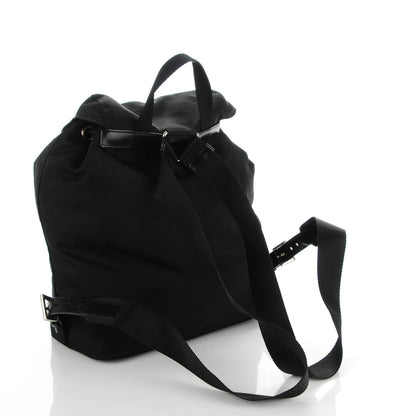 Prada Nylon Cinch Backpack Black 3 of 7