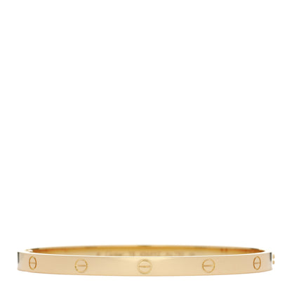 Cartier 18K Yellow Gold Medium LOVE Bracelet 19 1 of 8
