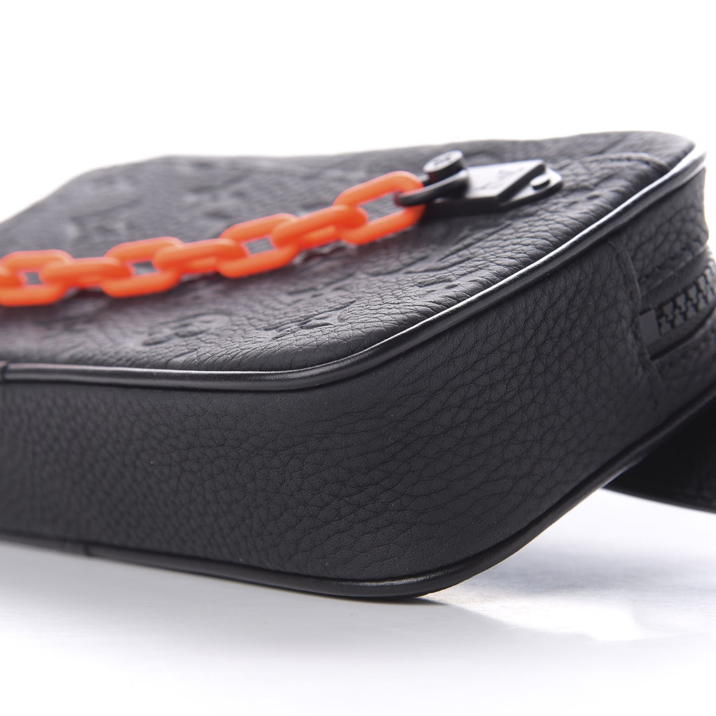 Taurillon Monogram Uniformes Solar Ray Soft Pochette Volga Belt Bag Black