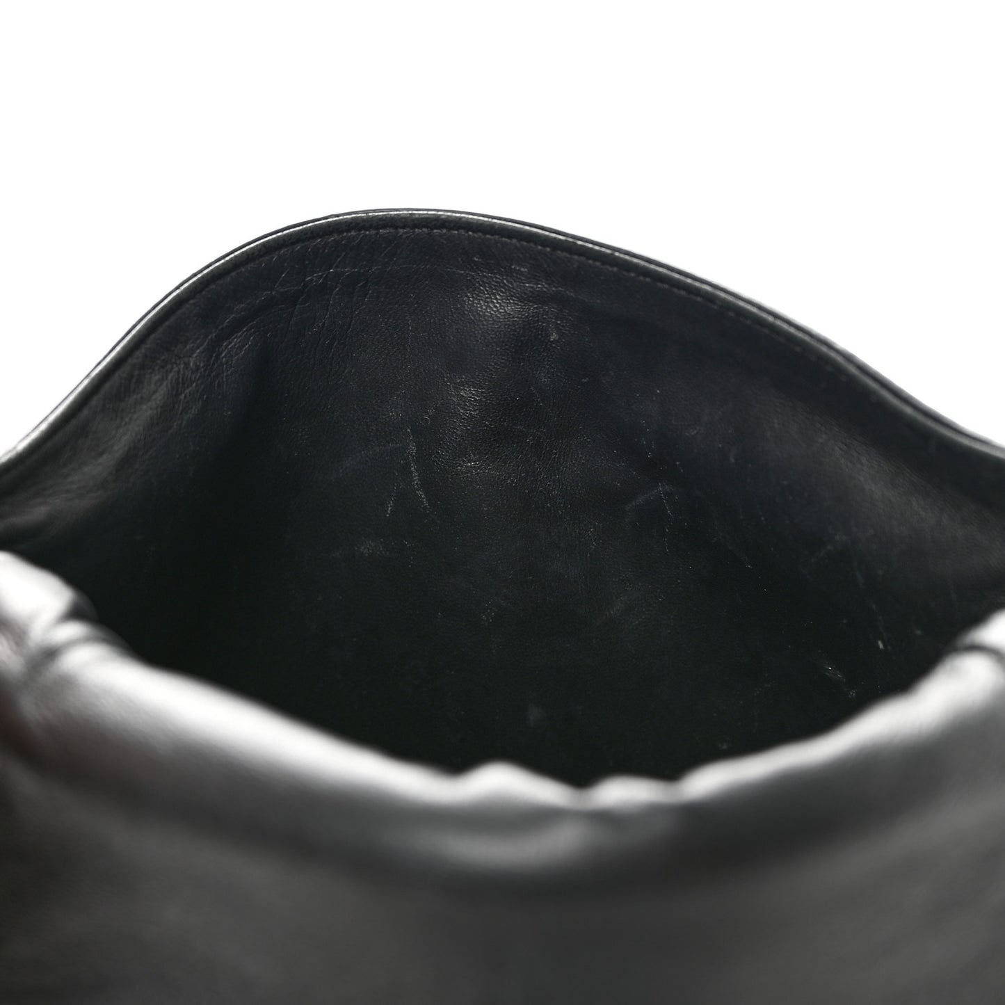 Grained Calfskin Medium Shaded Jennifer Crossbody Bag Brown