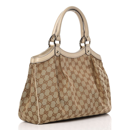 Gucci Monogram Medium Sukey Tote Off White 3 of 7