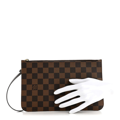 Louis Vuitton Damier Ebene Neverfull MM GM Pochette 2 of 6