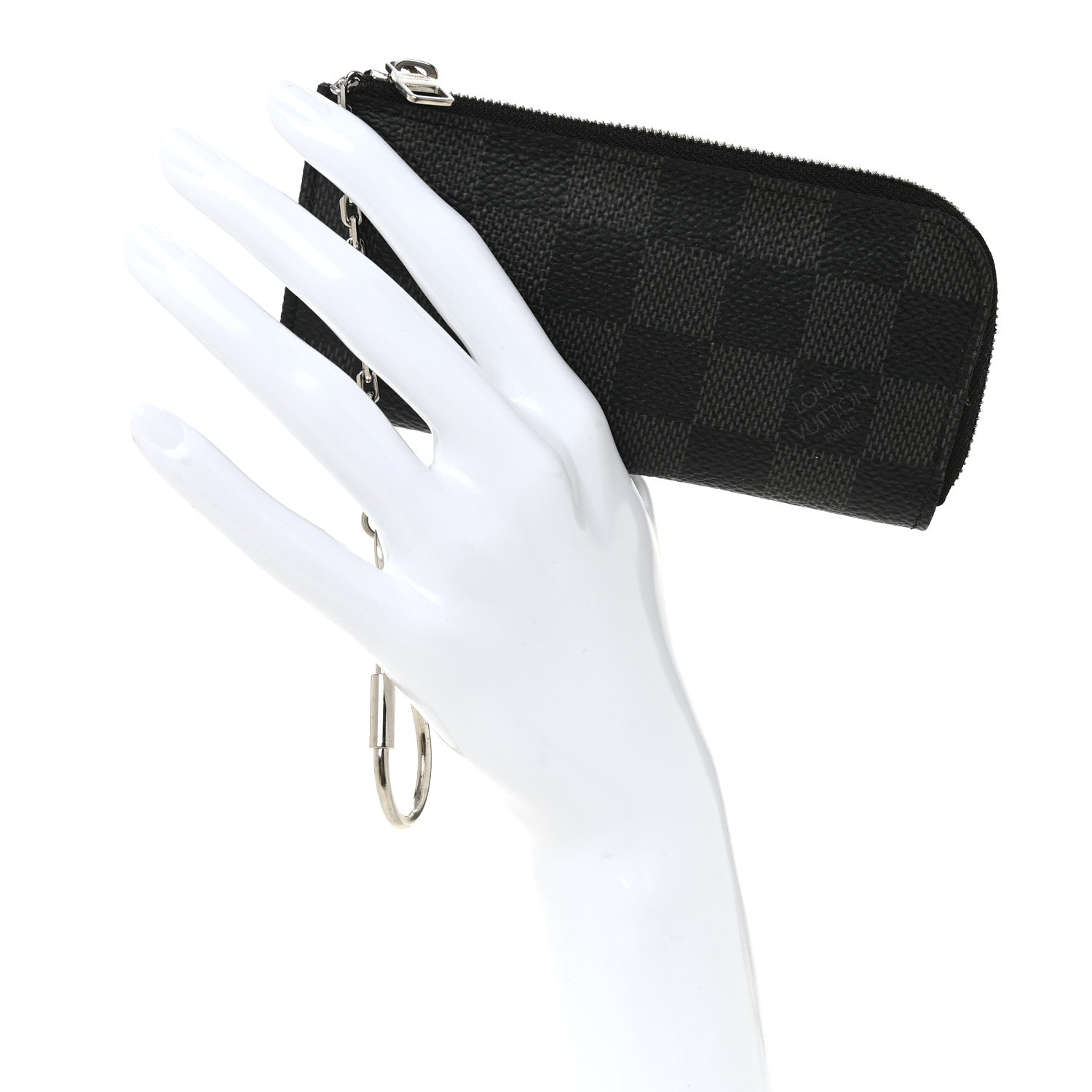 Louis Vuitton Damier Graphite 4 Key Holder 2 of 7