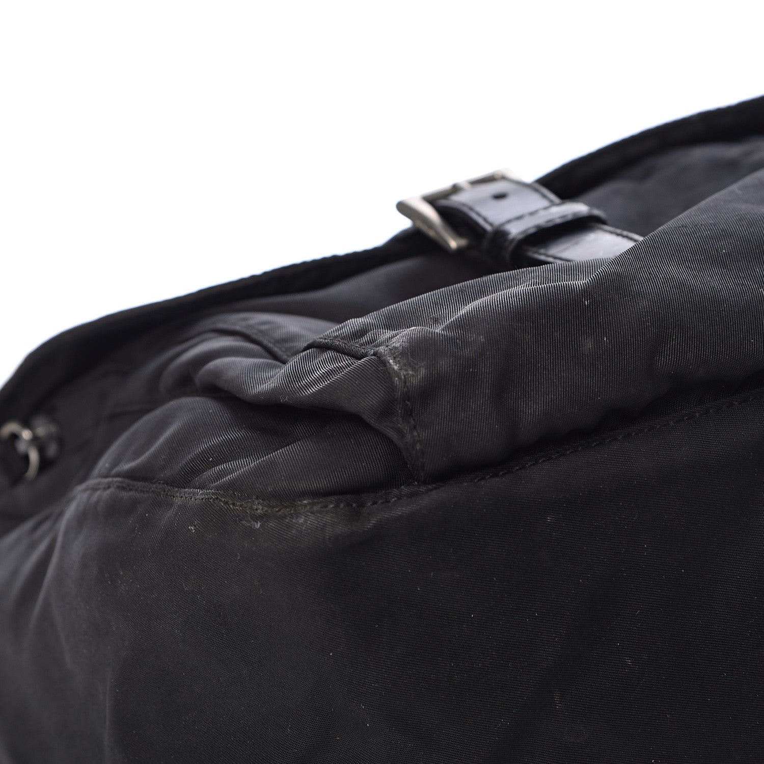 Prada Tessuto Nylon Messenger Bag Black 18 of 22