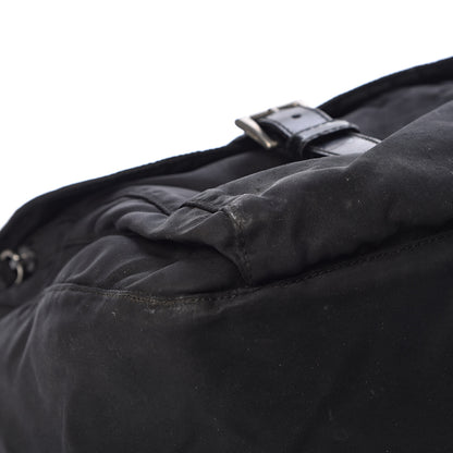 Prada Tessuto Nylon Messenger Bag Black 18 of 22