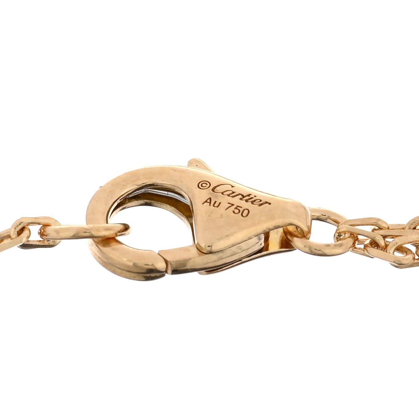 18K Yellow Gold Diamond Love Bracelet