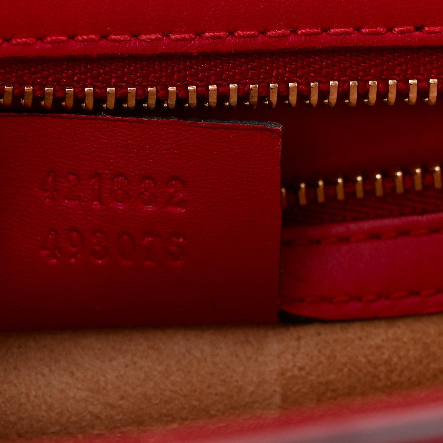 Gucci Calfskin Small Sylvie Shoulder Bag Hibiscus Red 7 of 12