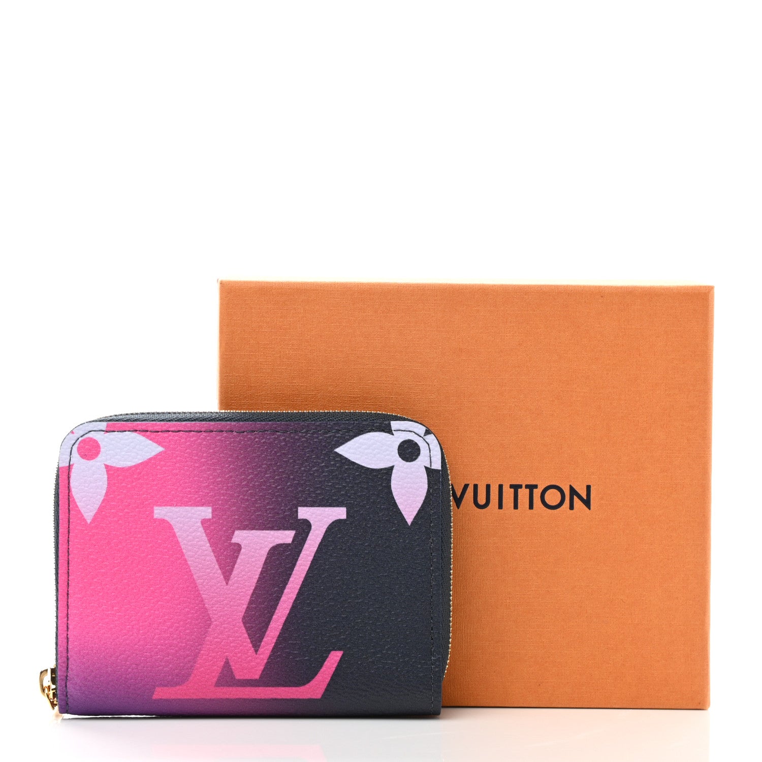 Louis Vuitton Monogram Giant Spring In The City Zippy Coin Purse Midnight Fuchsia 7 of 7