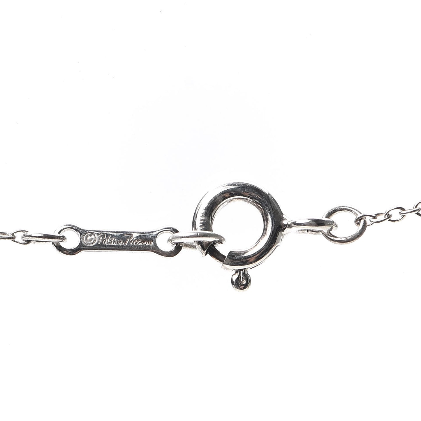 Sterling Silver Paloma Picasso Hammered Circle Necklace