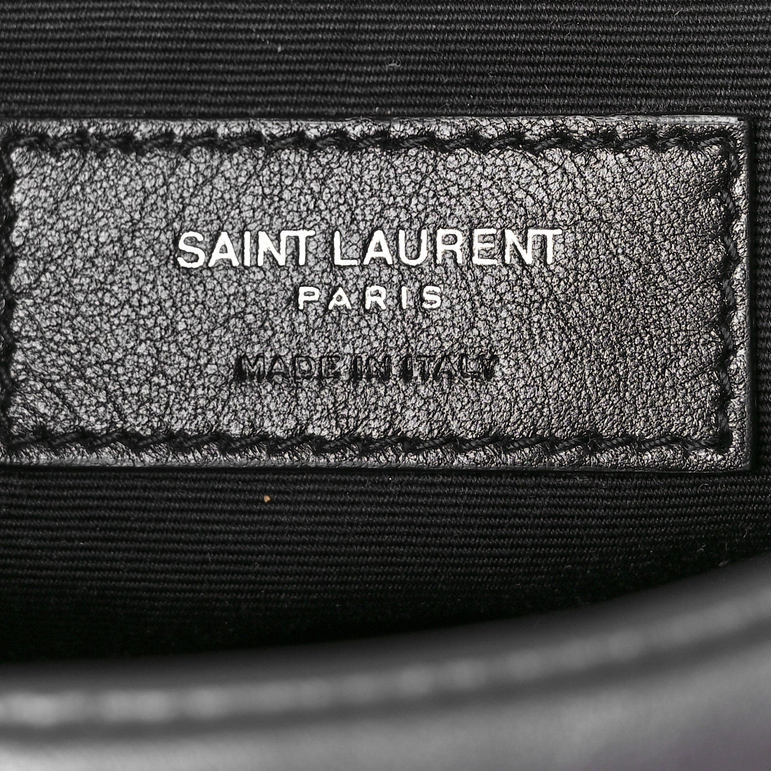 Saint Laurent Lambskin Quilted Toy Loulou Puffer Monogram Chain Satchel Storm 7 of 9