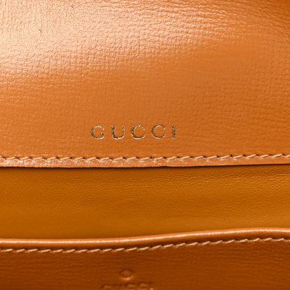 Gucci Suede Shearling Horsebit Mini 1955 Shoulder Bag Honey Beige Milk 7 of 13
