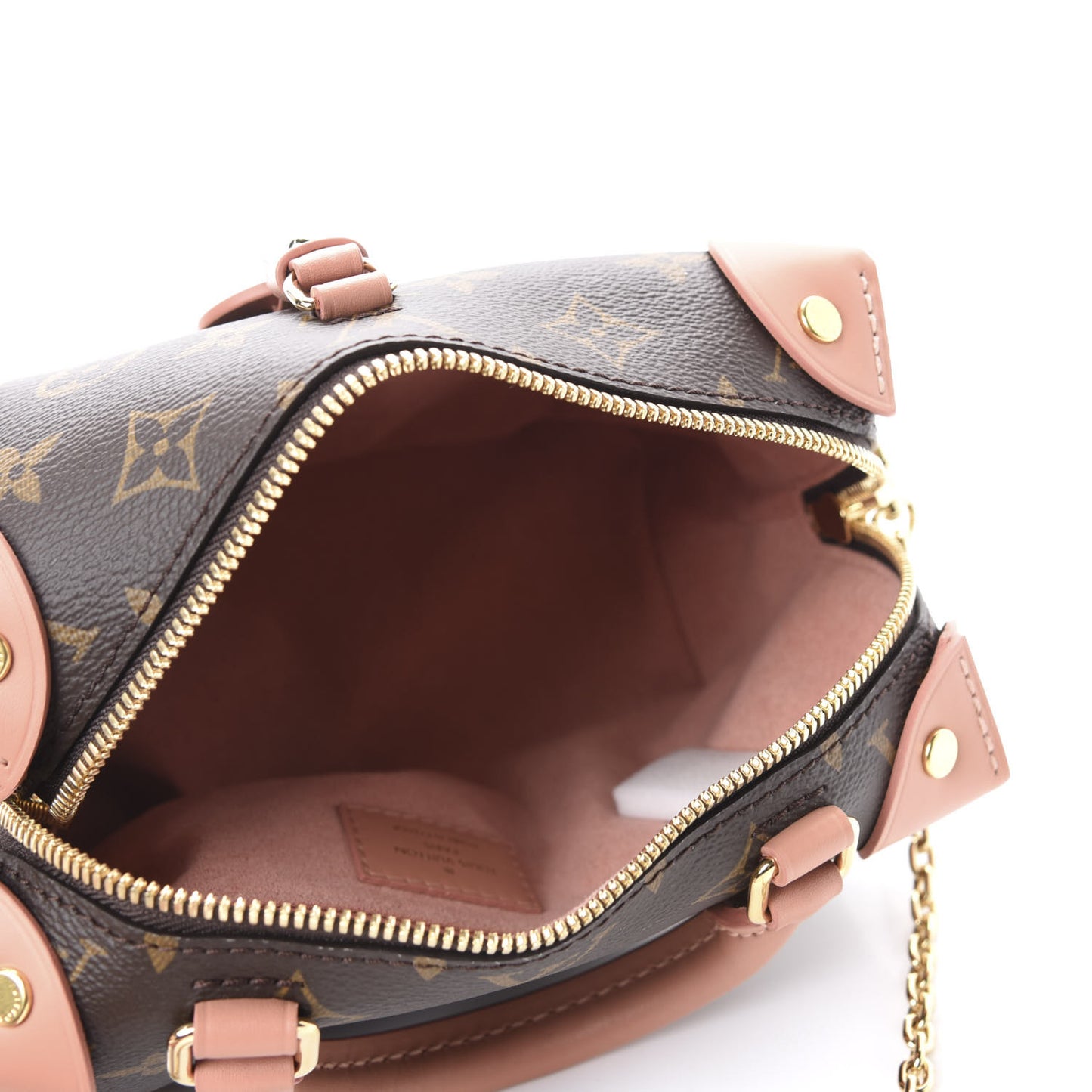 Monogram Petite Malle Souple Peach