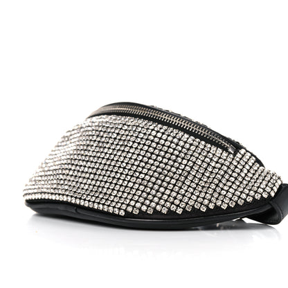 Alexander Wang Rhinestone Mesh Mini Attica Belt Bag Black 8 of 9