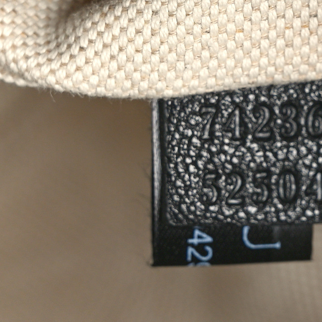 Sakai Be Green Calfskin Diagonal Stitched Small Blondie Shoulder Bag Black