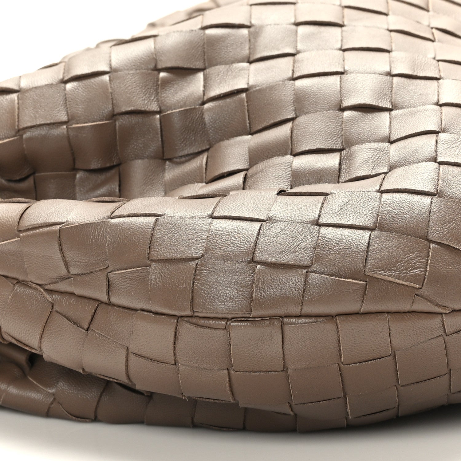 Bottega Veneta Nappa Intrecciato Teen Jodie Hobo Dark Taupe 7 of 8