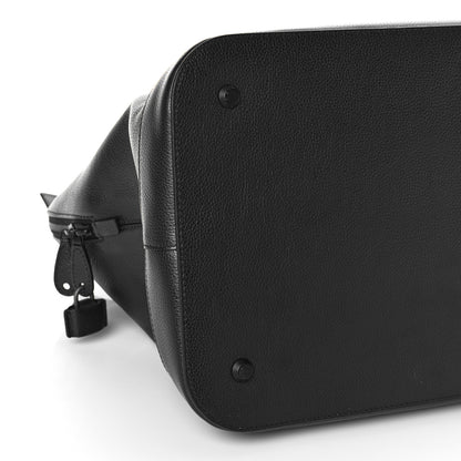 Balenciaga Calfskin LED Logo Large Projector Top Handle Black 9 of 13