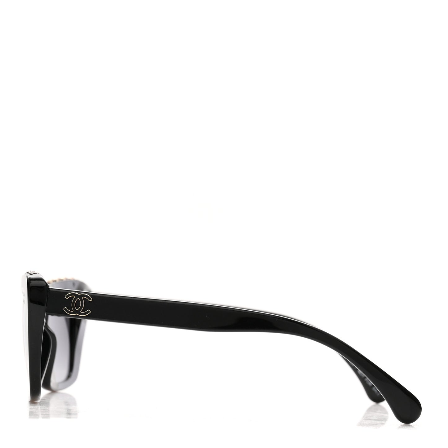 Acetate Polarized Butterfly Sunglasses 5540 Black