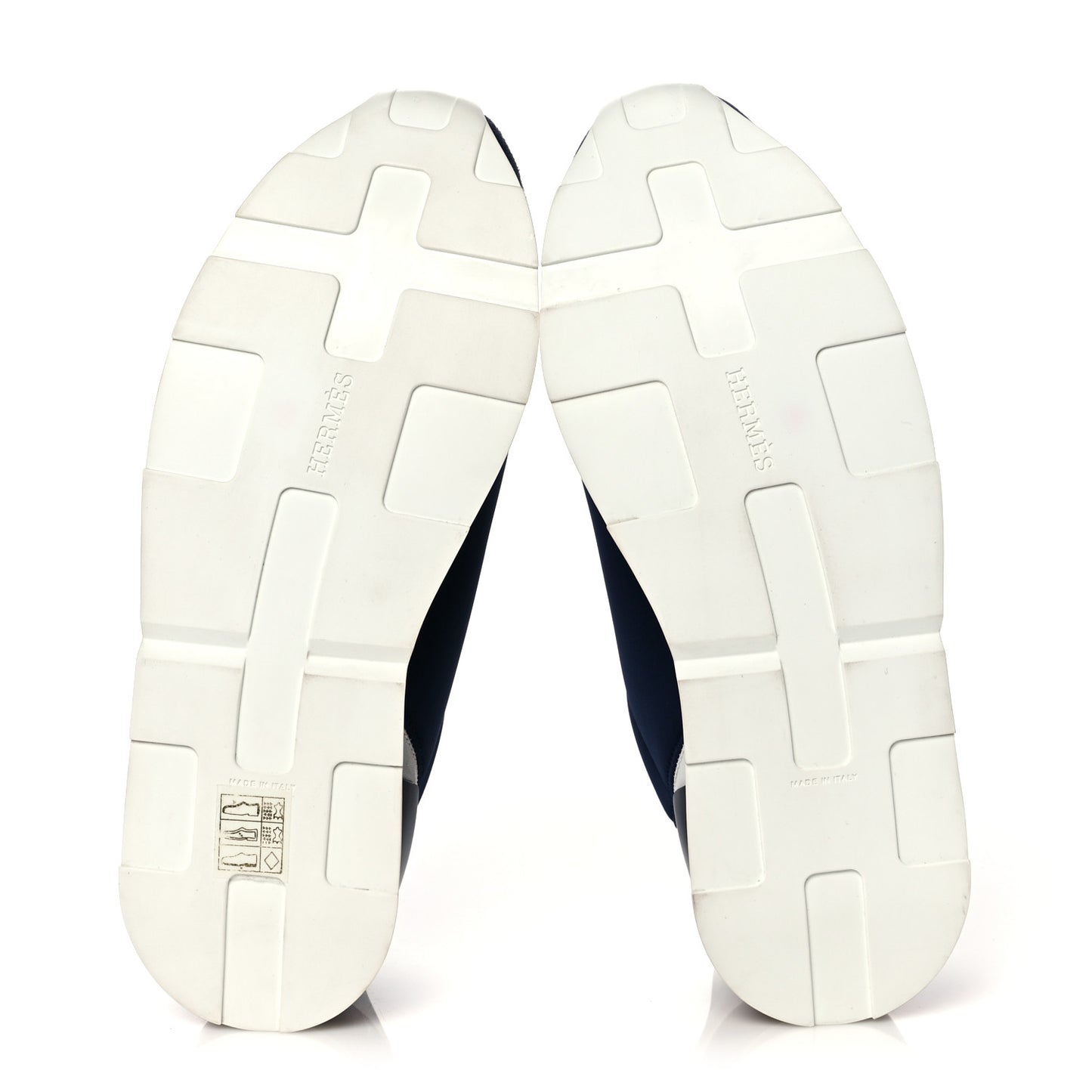 Technical Canvas Calfskin Suede Goatskin Womens Buster Sneakers 37 Marine White