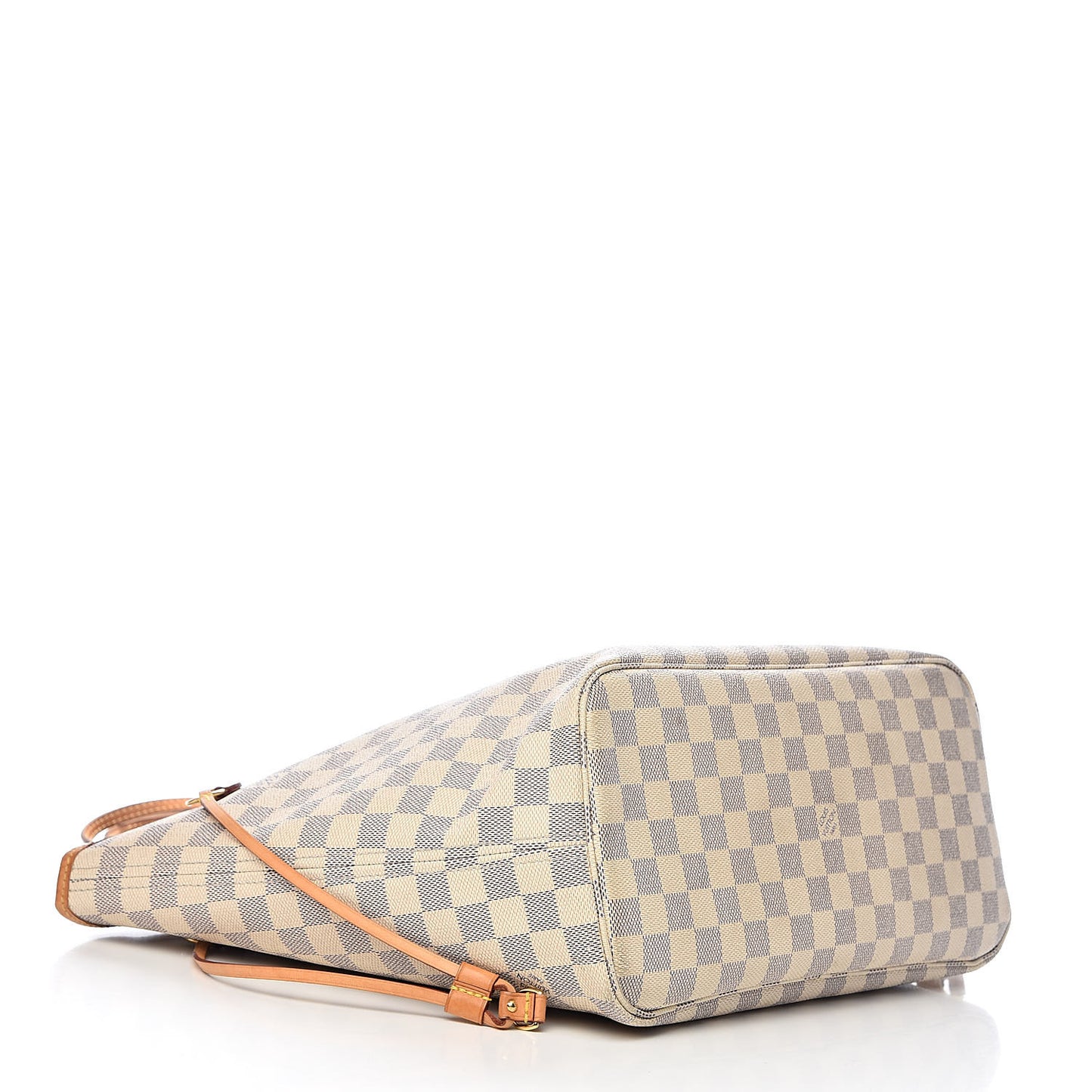 Damier Azur Neo Neverfull MM Rose Ballerine