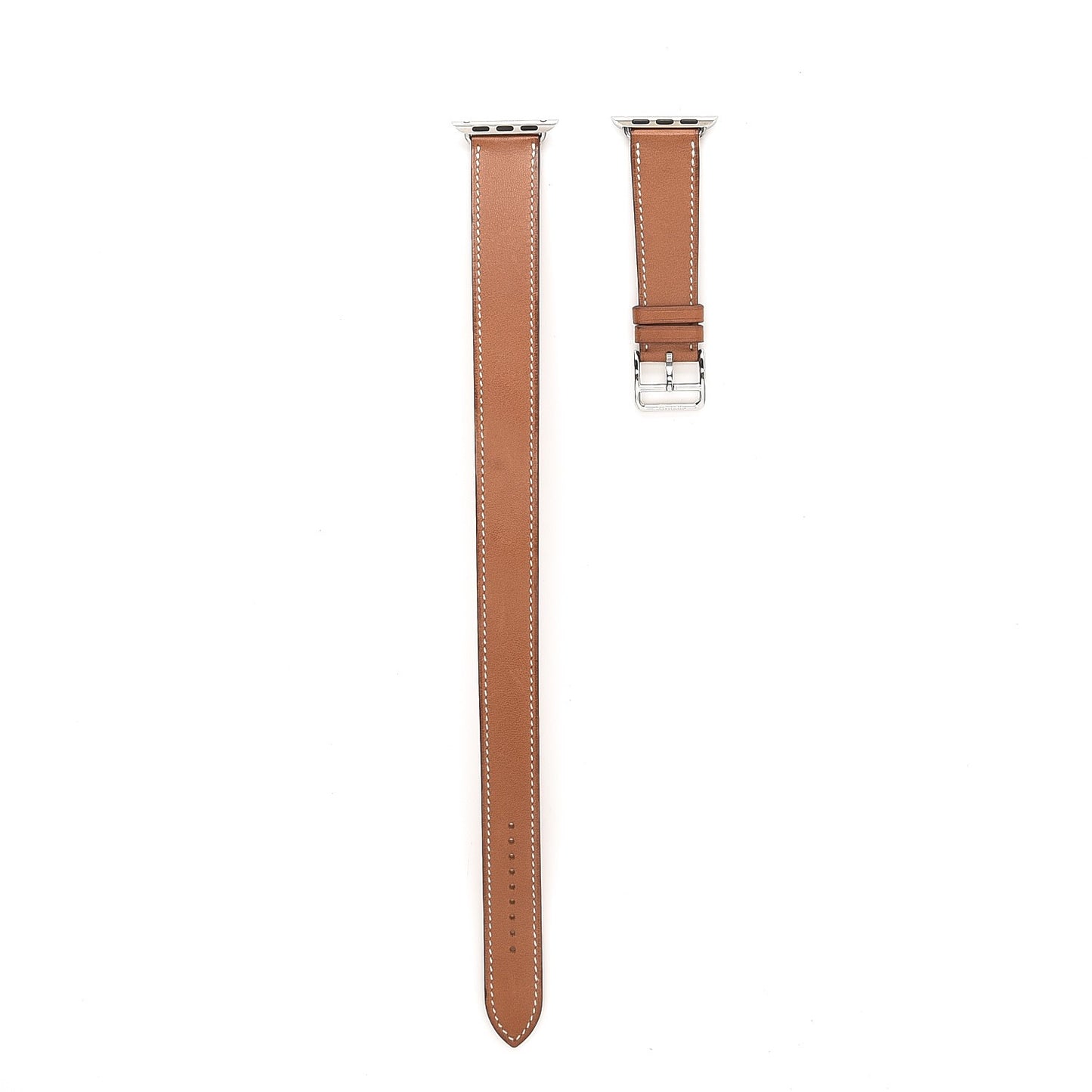 Barenia 38mm Apple Watch Double Tour Band Fauve