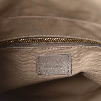 Chloe Smooth Calfskin Small Roy Bucket Bag Motty Grey 11 of 13