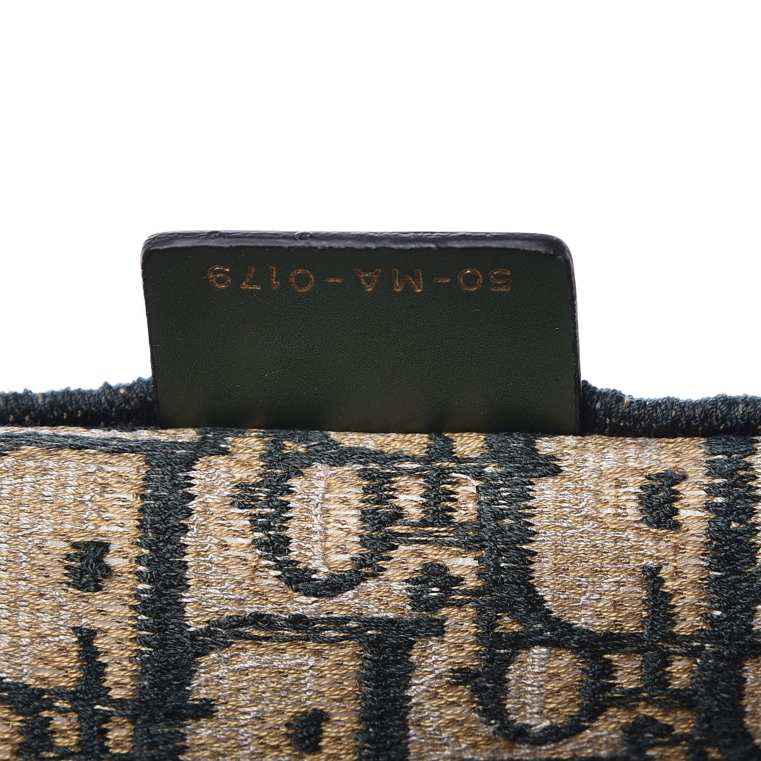 Christian Dior Oblique Large Book Tote Vert Multicolor 7 of 10