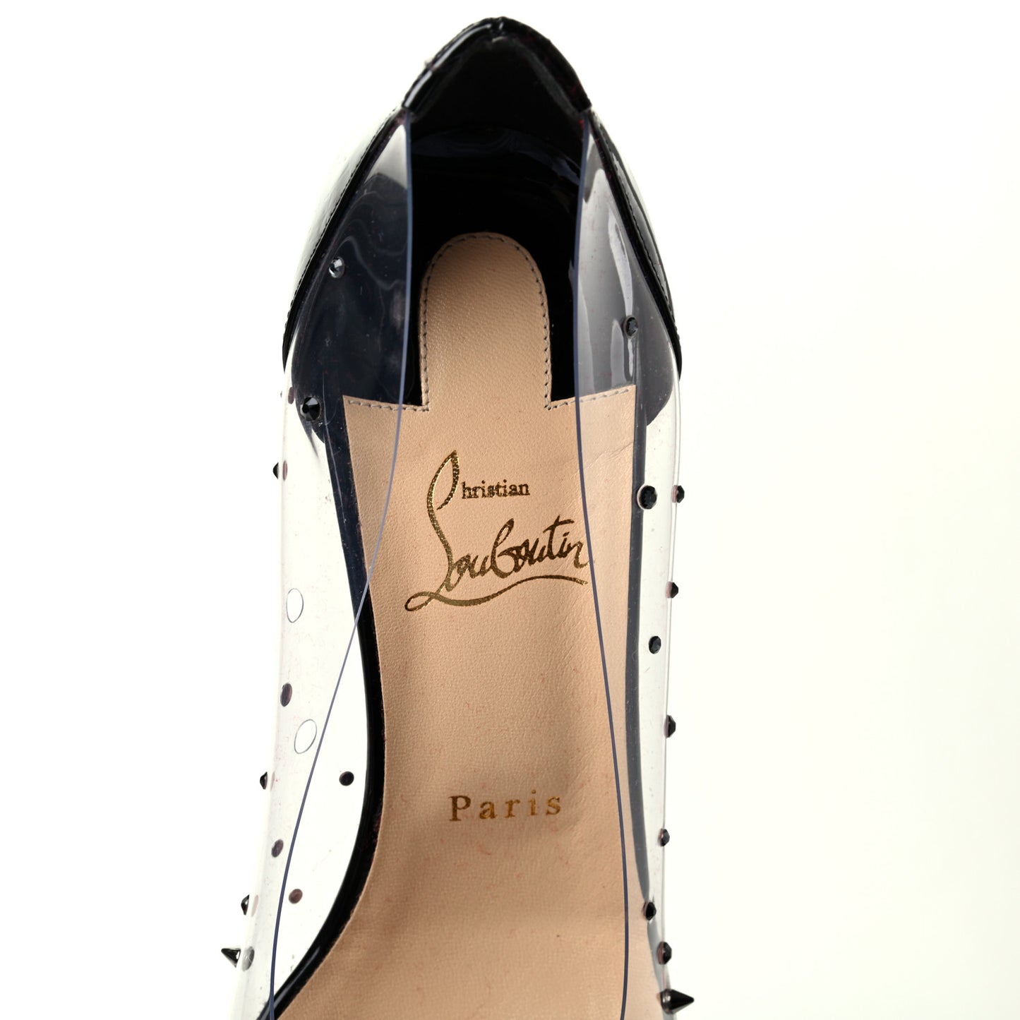 PVC Grotika Spikes 70 Pumps 39 Black Multi