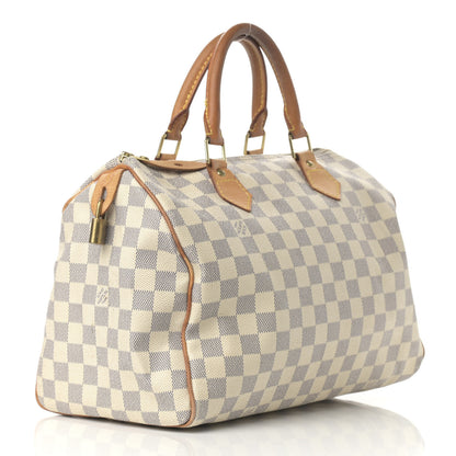 Louis Vuitton Damier Azur Speedy 30 3 of 19